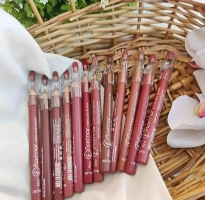 Pack of 6 or 12 Lip Liners Pencils